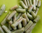 Foto langkah ke 1 dari resep Sayur Seger Selada, Buncis, Kembung Asap.