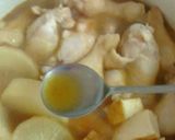 A picture of step 8 of Simmered Chicken Drumettes, Daikon, and Atsuage Tofu.