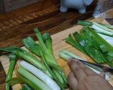 Foto langkah ke 2 dari resep Pajeon (Korean Scallion pancake).