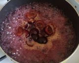 A picture of step 2 of Vickys Brandied Cherries, Gluten, Dairy, Egg & Soy-Free.