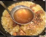 A picture of step 17 of Authentic Porcini and Cream Risotto.