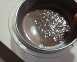 A picture of step 3 of Egg Whites Only Creamy Chocolate Pudding.
