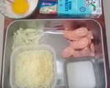 Foto langkah ke 1 dari resep # 151 : Creamy Fettuccine Carbonara.