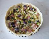 A picture of step 7 of Easy But Healthy Quiche with Tofu for Dieters.