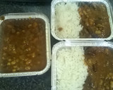 A picture of step 9 of Chilli. (3 way mince).