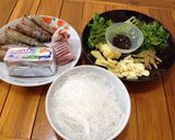 รูปขั้นตอนการทำที่ 1 ของ กุ้งอบวุ้นเส้น สูตรหม้อหุงข้าว