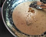 A picture of step 2 of Chestnut dates kheer.