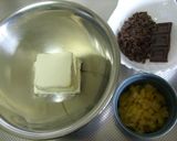 A picture of step 1 of Chocolate-Chestnut Cheesecake.