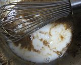 A picture of step 2 of Oil-free Kinako (Roasted Soy Flour) and Brown Sugar Cookies.