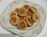 A picture of step 4 of Diet biscuits with brown sugar and sesame.