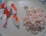 A picture of step 1 of Hand-Rolled California Rolls.