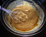 A picture of step 1 of Easy Vegetable Cake using Pancake Mix.