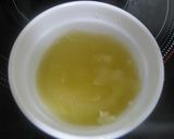 A picture of step 1 of Jiggly Warabi Mochi Made with Gelatin.