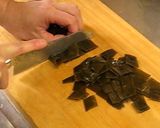 A picture of step 2 of Kombu Tsukudani Using Leftover Dashi Kombu!.
