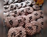 Foto langkah ke 6 dari resep Good time cookies Choco chips - renyah.