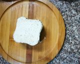 A picture of step 7 of Bread🍞 Banana🍌 cream cheese dessert.