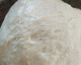 A picture of step 1 of Multi Colored bagel.