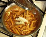 A picture of step 4 of Creamy Bolognese.
