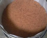 A picture of step 1 of Double Chocolate Mousse Cake.