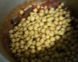 A picture of step 6 of Chole Pulao.