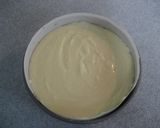 A picture of step 6 of Futako Tamagawa Cheesecake.