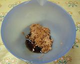 A picture of step 4 of Lettuce Salad with Sticky Natto Dressing.