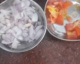 A picture of step 2 of Uttapam.