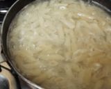 A picture of step 5 of Red sauce vegetables Italian pasta.