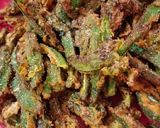 कुरकुरी भिंडी (ओकरा) (Kurkuri bhindi recipe in hindi) रेसिपी चरण 3 फोटो
