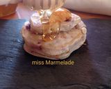 Φωτογραφία βήματος 9 της συνταγής Pancakes με μύρτιλα και σμέουρα 🥞🫐