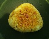 A picture of step 2 of Easy Rice Ball Ochazuke (Rice Porridge) with Shio-Kombu.