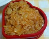A picture of step 5 of Easy Italian Omu-Rice.