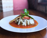 Foto del paso 8 de la receta: Lasaña vegetariana 🌱 con crujiente de emmental