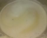 A picture of step 1 of Methi palak daal.
