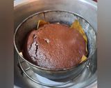 A picture of step 5 of Oreo Chocolate marble cake.