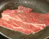 A picture of step 4 of Tagliata (Thin Sliced) Beef Steak Salad.