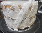 صورة لخطوة 15 من وصفة كيكة مانجو بطريقتي 🥭 lassi mango cake