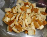 A picture of step 4 of Bread Crust is Delicious! Crunchy Bite Size Rusk.