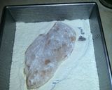 A picture of step 2 of Chicken Piccata.