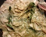 A picture of step 5 of Chilequiles.