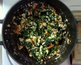 A picture of step 6 of Packed with Nutrients - Our Homemade Style Spinach with Tofu Sauce.