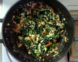 A picture of step 6 of Packed with Nutrients - Our Homemade Style Spinach with Tofu Sauce.