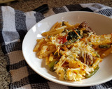 Foto del paso 12 de la receta: Pasta con Salteado de Verduras y Hamburguesa