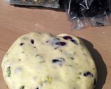 A picture of step 3 of Vickys Christmas Cranberry & Pistachio Cookies, GF DF EF SF.