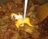 A picture of step 4 of Shahi achar gosht.