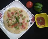 वेजिटेबल उत्तपम (vegetable uttapam recipe in Hindi) रेसिपी चरण 4 फोटो