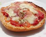 Proscuitto Pizza On Pita Bread Top Salad recipe step 2 photo