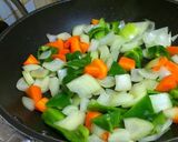 A picture of step 4 of Easy Sweet and Sour Bite-Size Pork Belly.