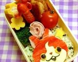 A picture of step 6 of Jibanyan (Youkai Watch) Charaben.