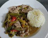 Foto del paso 9 de la receta: Taquitos de pollo en salsa con verduras salteadas